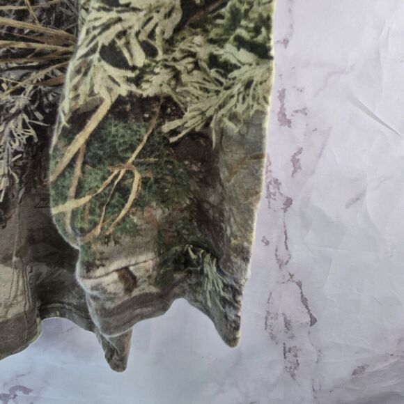 Redhead T Shirt Mens Small Advantage Max 1 Long Sleeve Cotton Camo Grassland - Picture 7 of 11